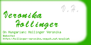 veronika hollinger business card